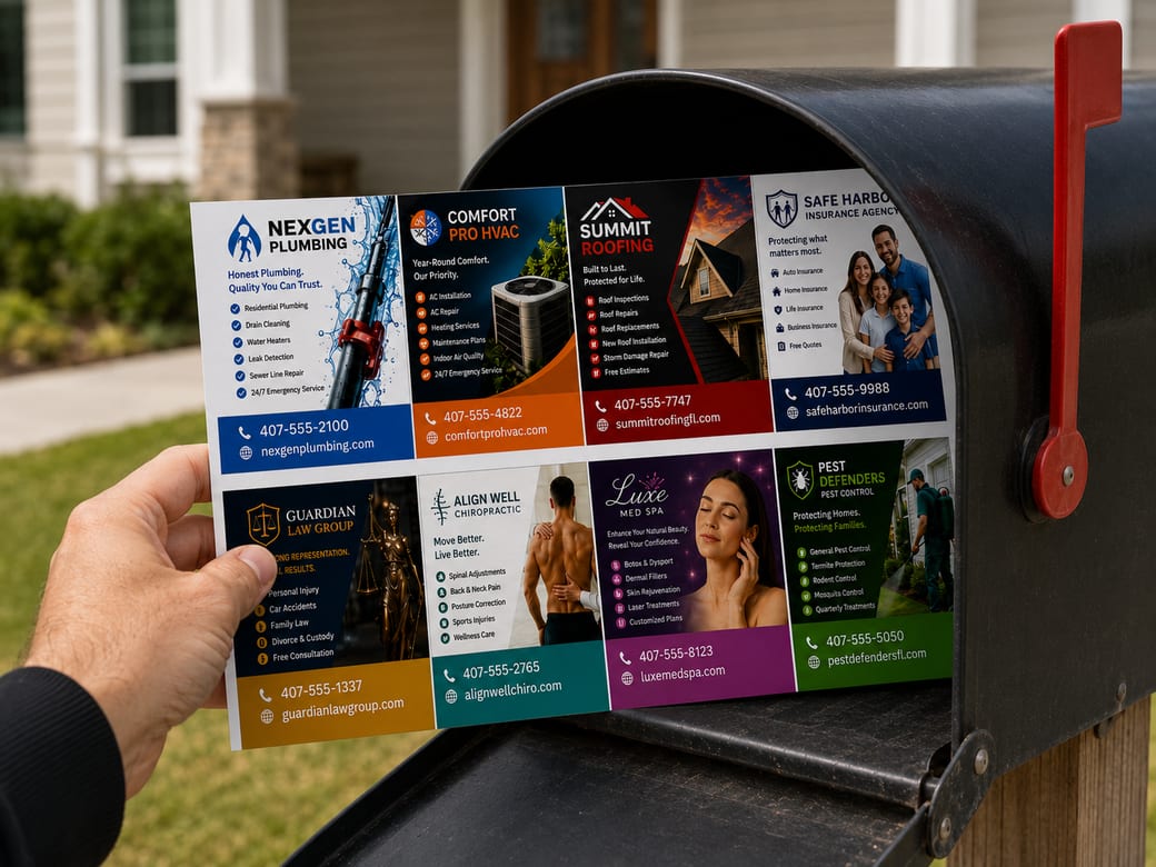 The Local Pop mailer arriving at the mailbox